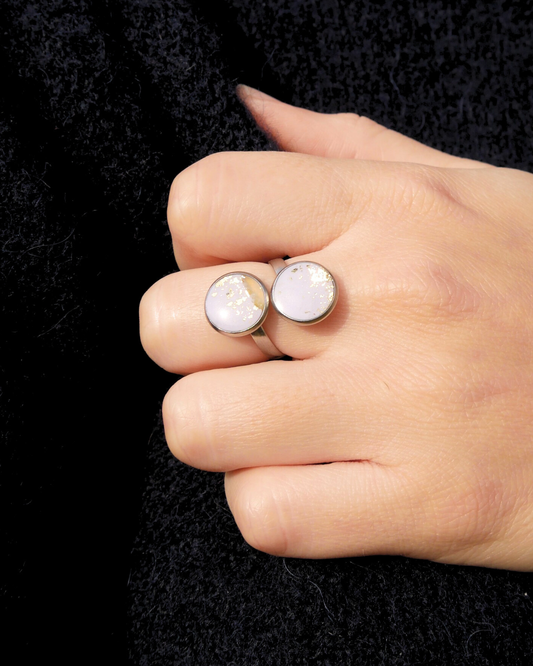 Bague Nathalie - Lilas