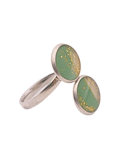 Bague Nathalie - Vert