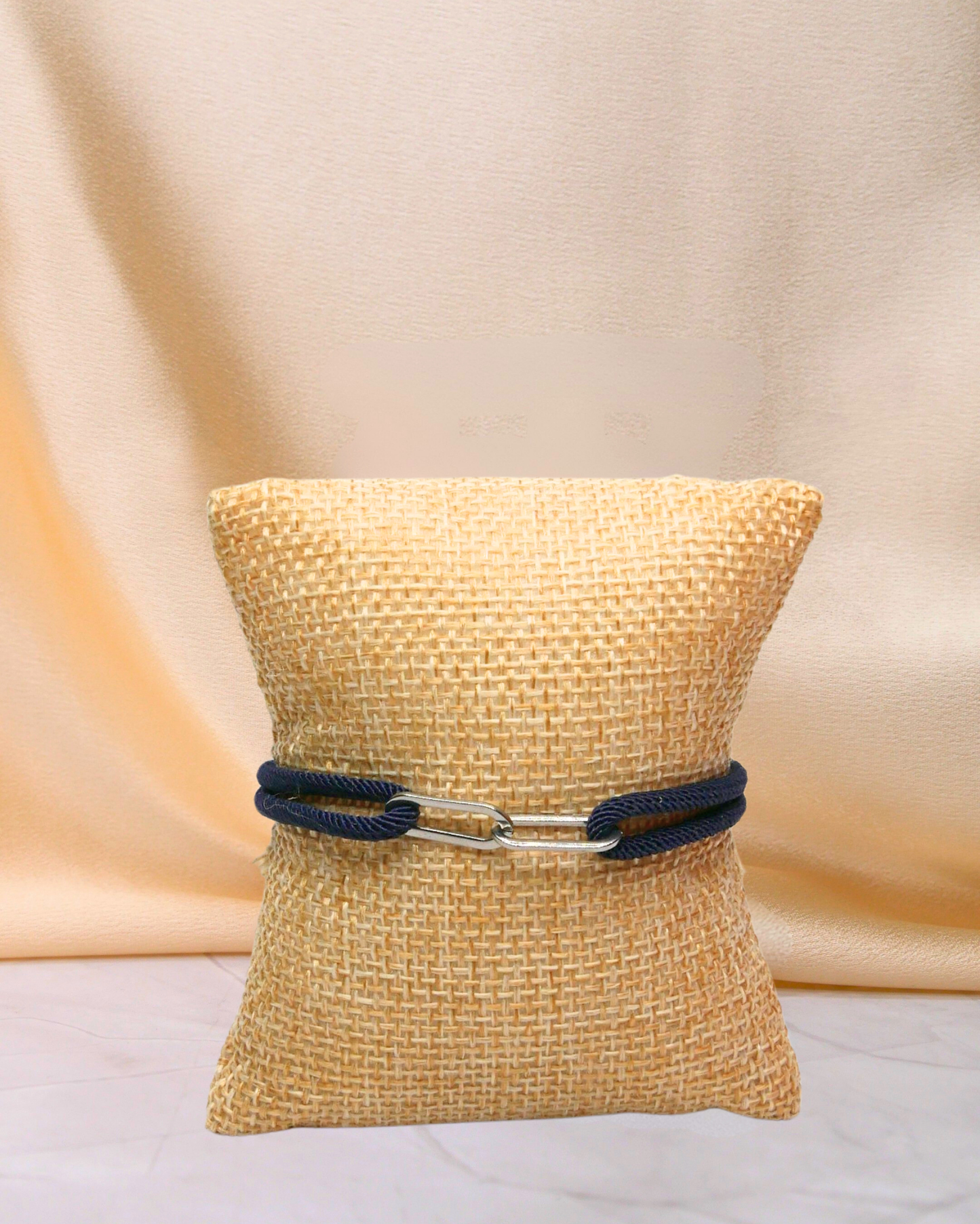 Bracelet homme corde ajustable