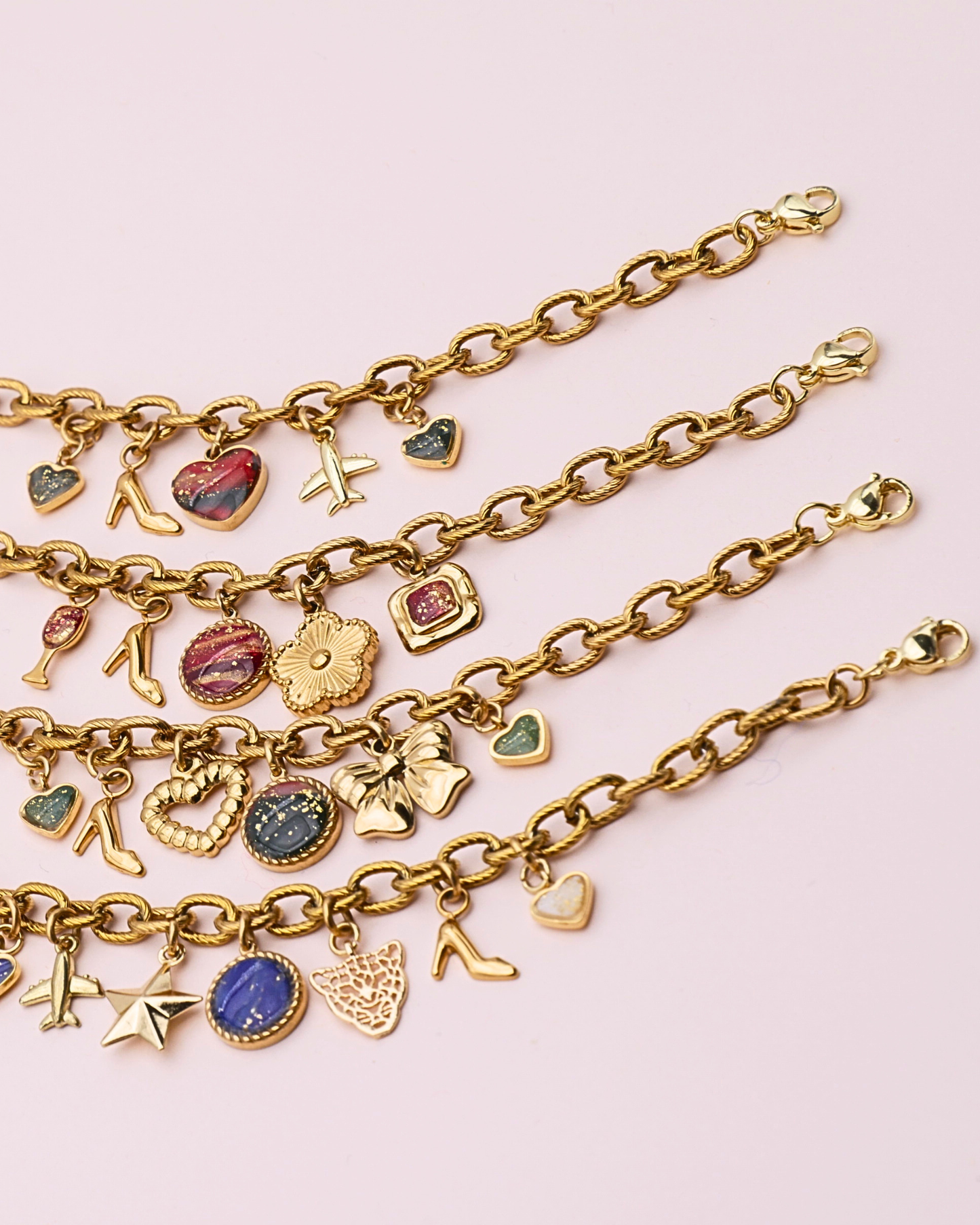 Bracelet à breloques - Vert