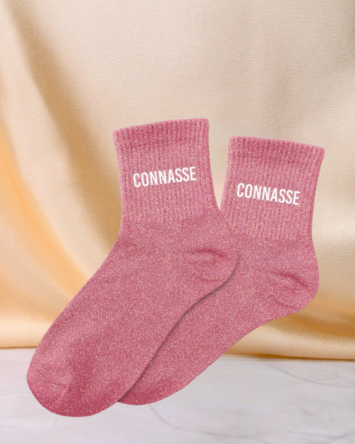 Chaussettes paillettes - Connasse 36-42