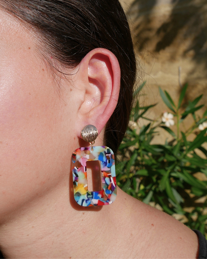 Boucles d'oreilles Maya - 8 couleurs