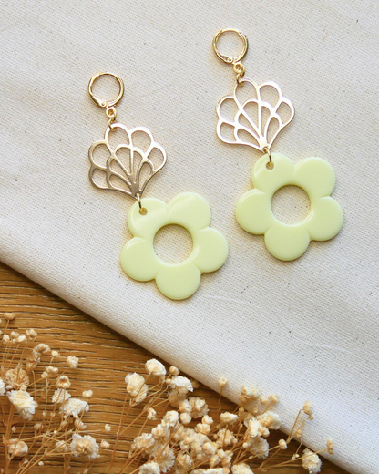 Boucles d'oreilles Madeleine - 5 couleurs