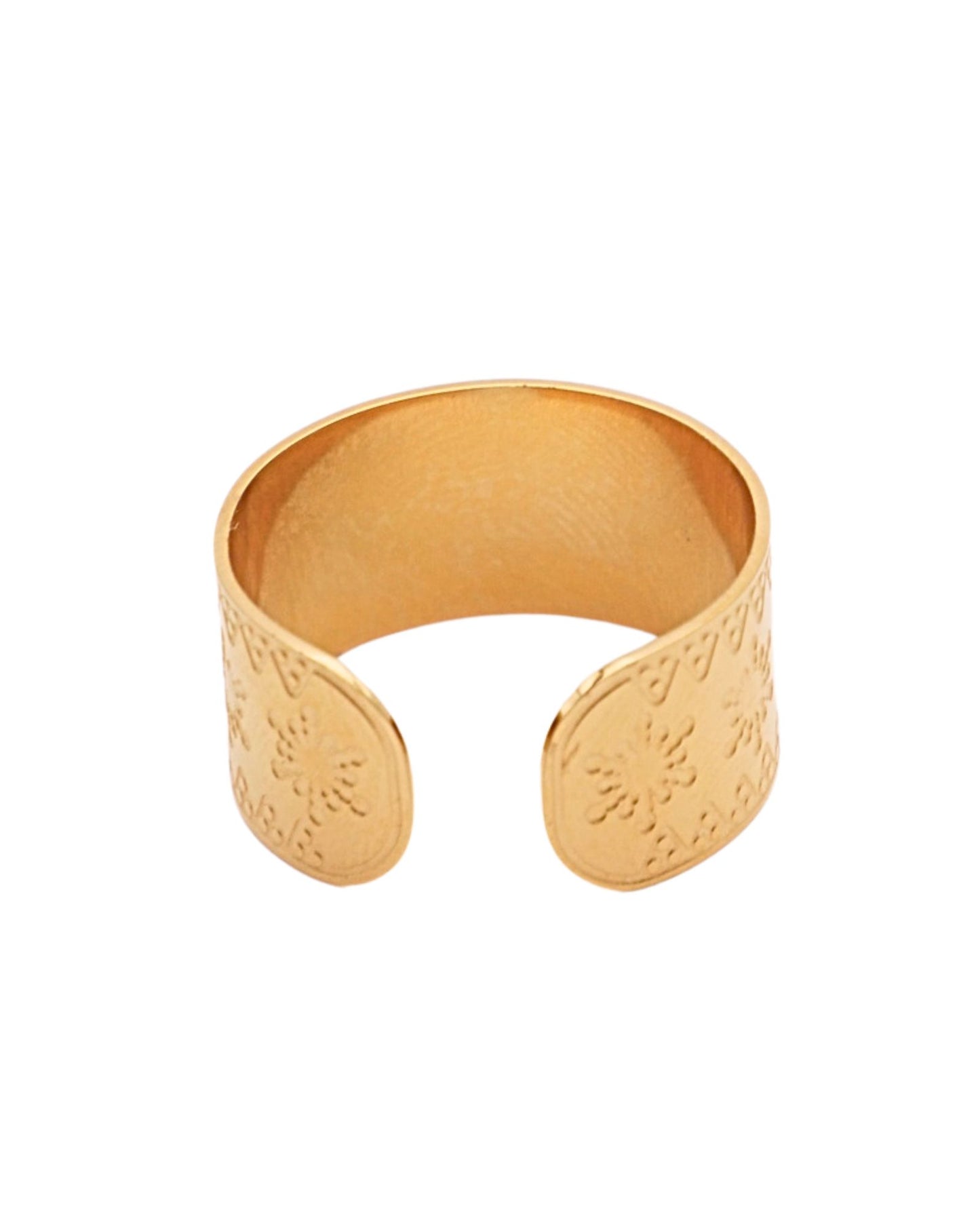 Bague Anne - Vert & doré