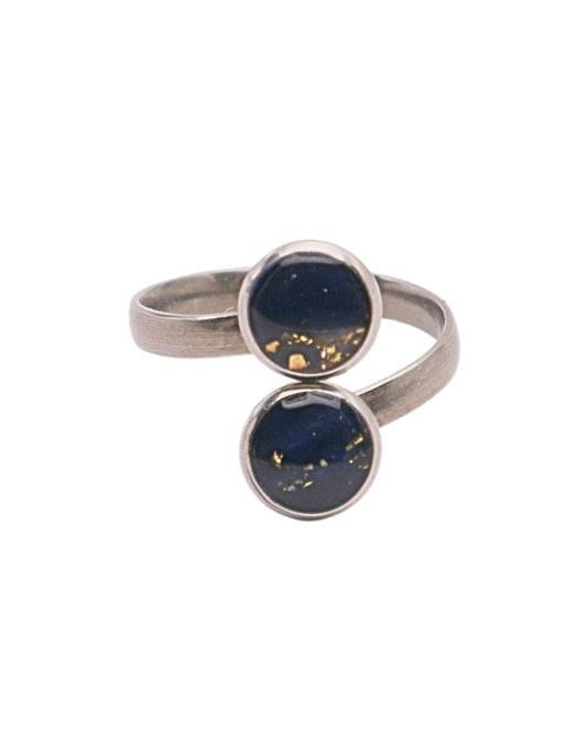 Bague Audrey - Bleu foncé