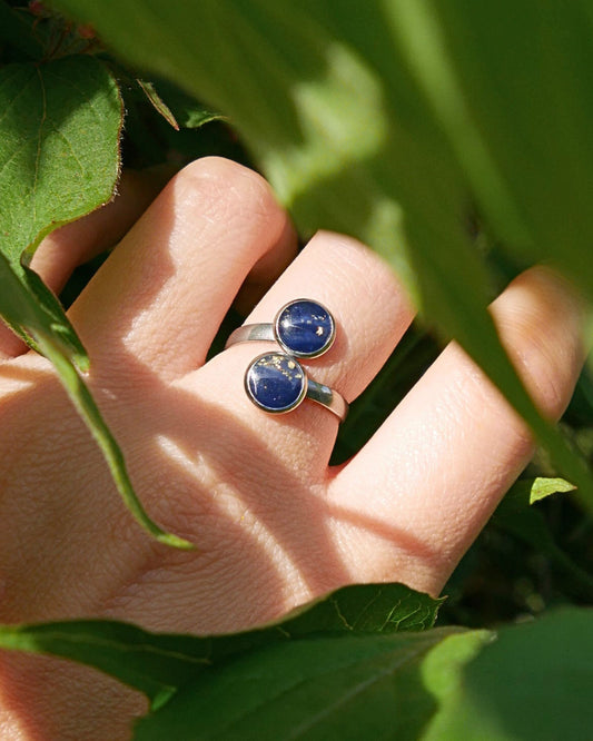 Bague Audrey - Bleu foncé