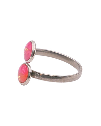 Bague Audrey - Rose & orange