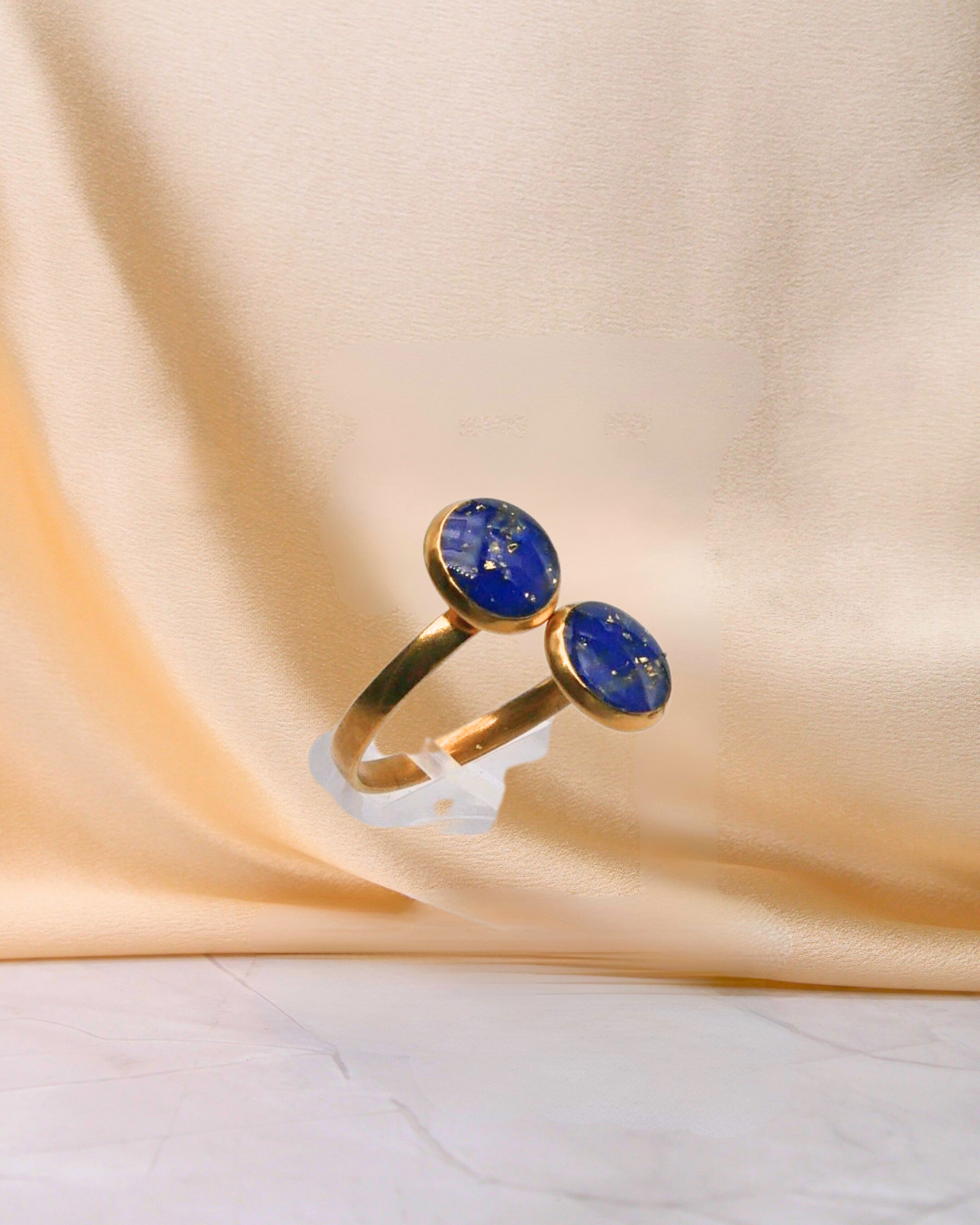 Bague Nathalie - Bleu électrique