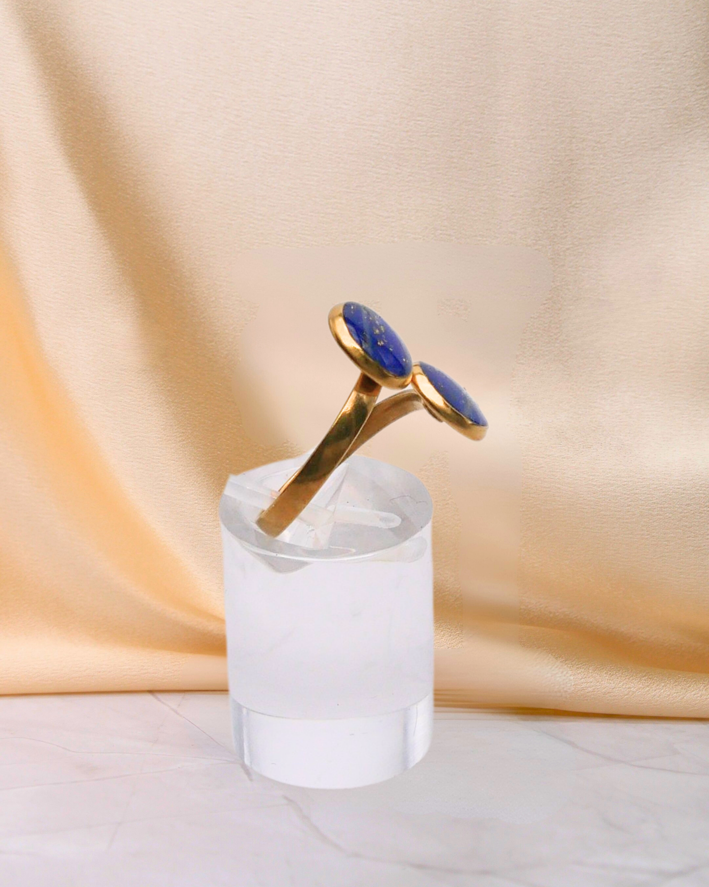 Bague Nathalie - Bleu électrique