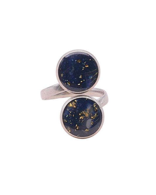 Bague Nathalie - Bleu foncé