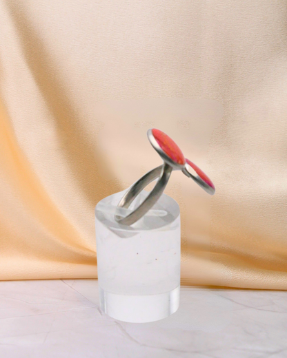 Bague Nathalie - Rose & orange