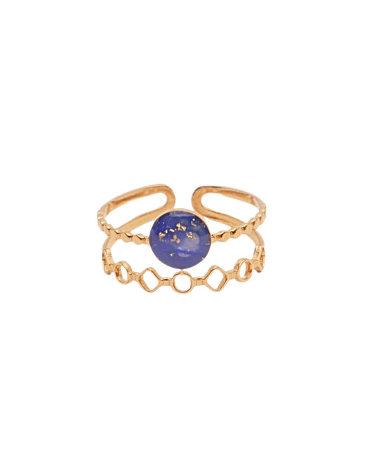 Bague Viloine - Bleu