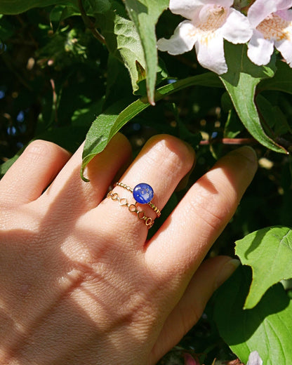 Bague Viloine - Bleu