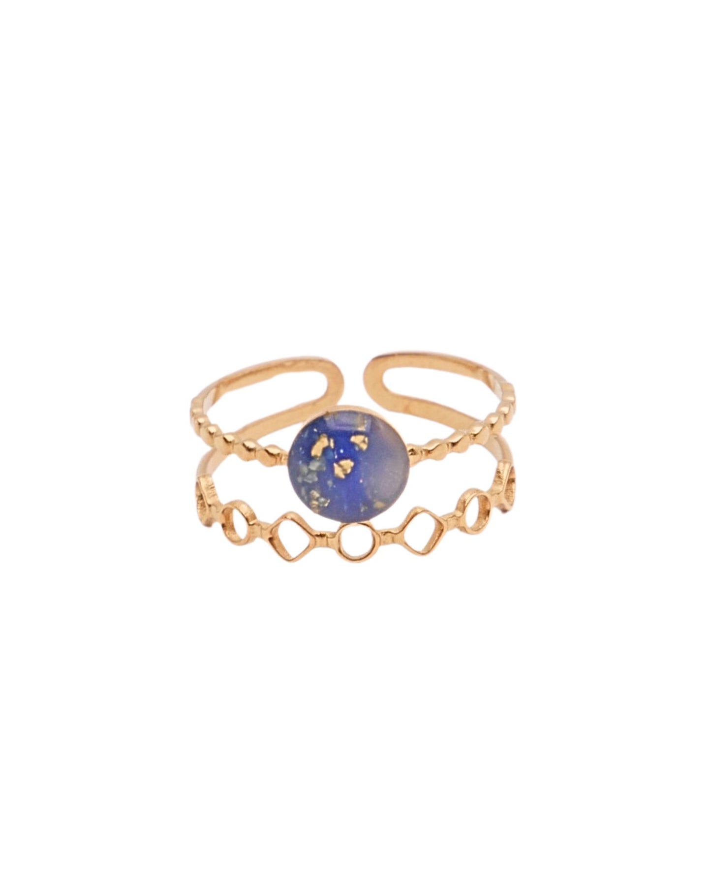 Bague Viloine - Bleu foncé