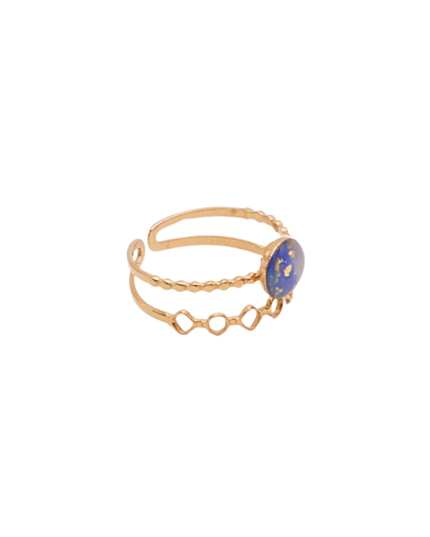 Bague Viloine - Bleu foncé