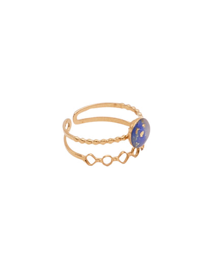 Bague Viloine - Bleu foncé