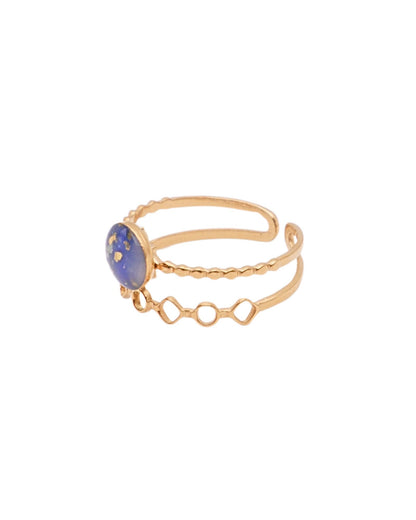 Bague Viloine - Bleu foncé
