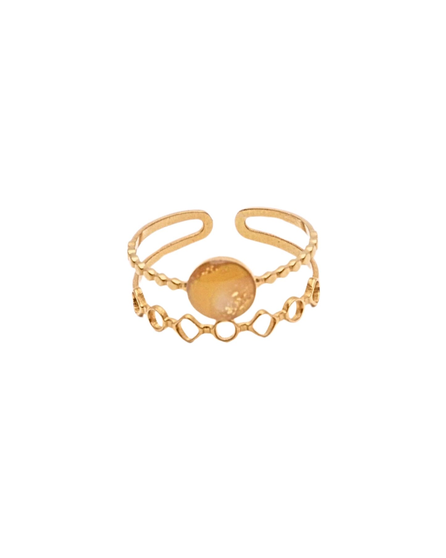 Bague Viloine - Jaune