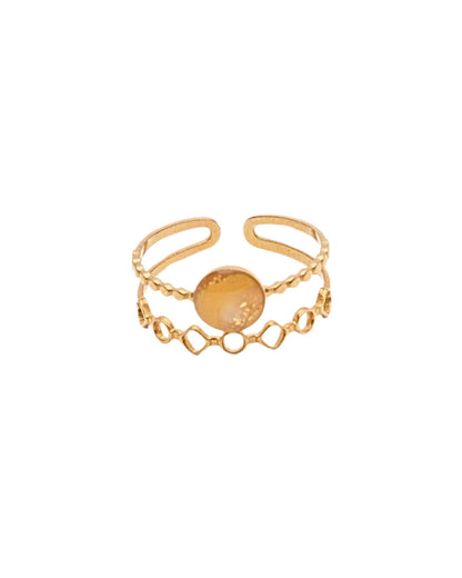 Bague Viloine - Jaune