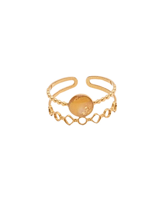 Bague Viloine - Jaune