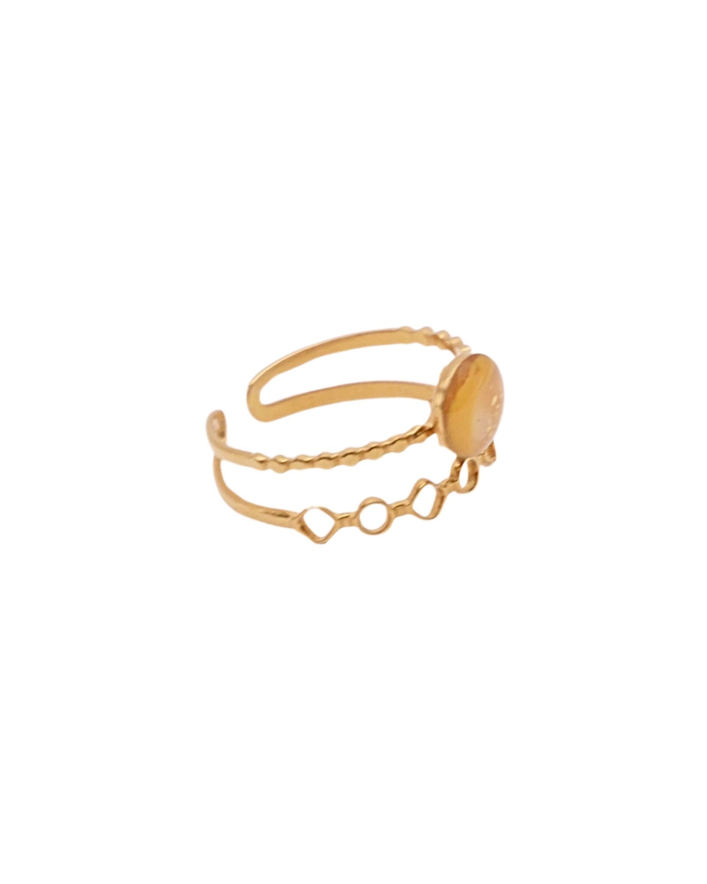 Bague Viloine - Jaune