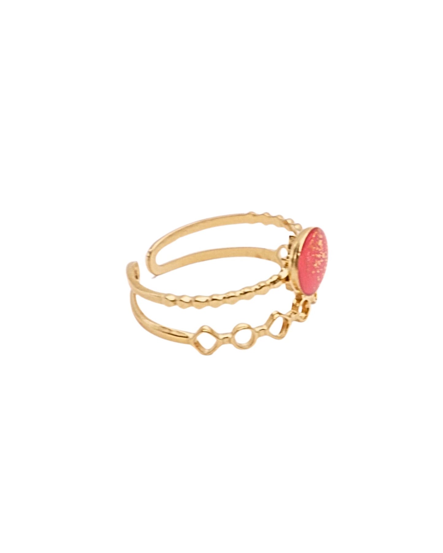 Bague Viloine - Rouge