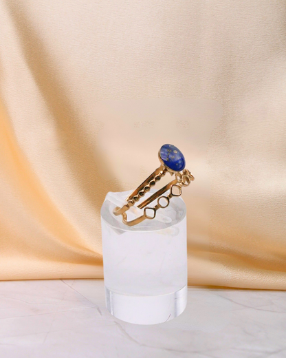 Bague Violine - Bleu