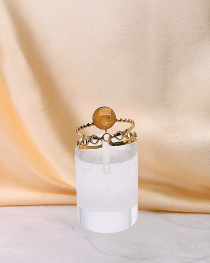 Bague Violine - Jaune