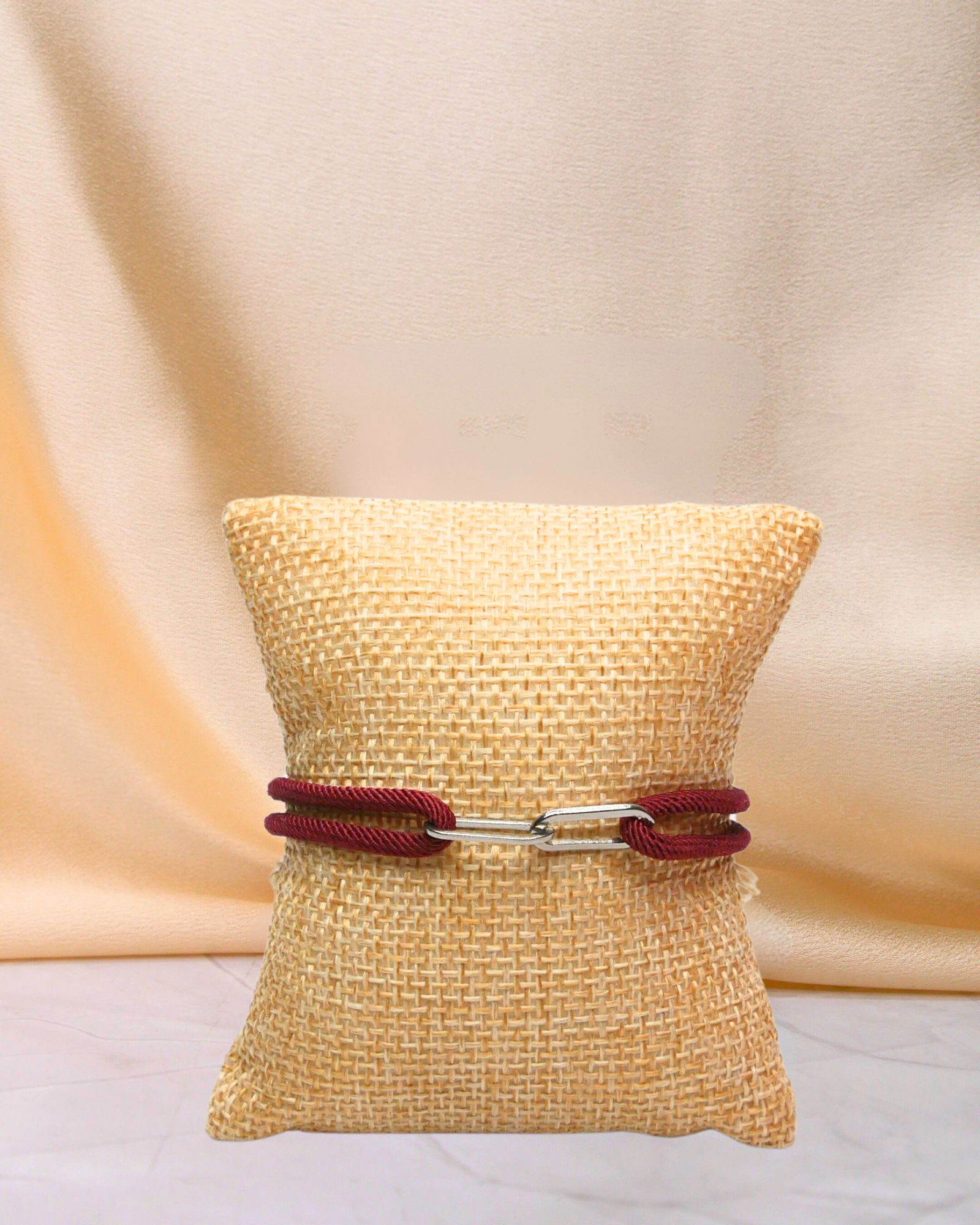 Bracelet homme corde ajustable