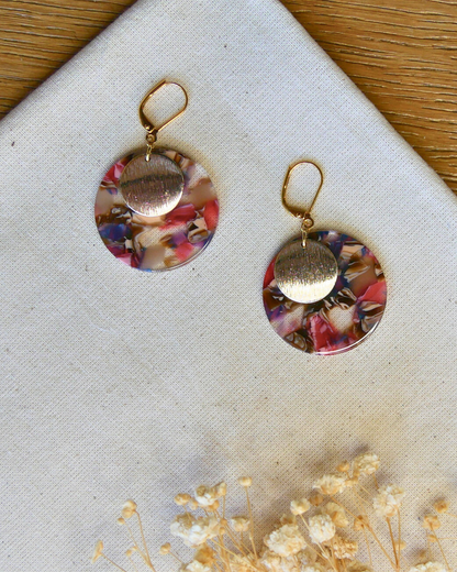 Boucles d'oreilles Maryline Wisteria