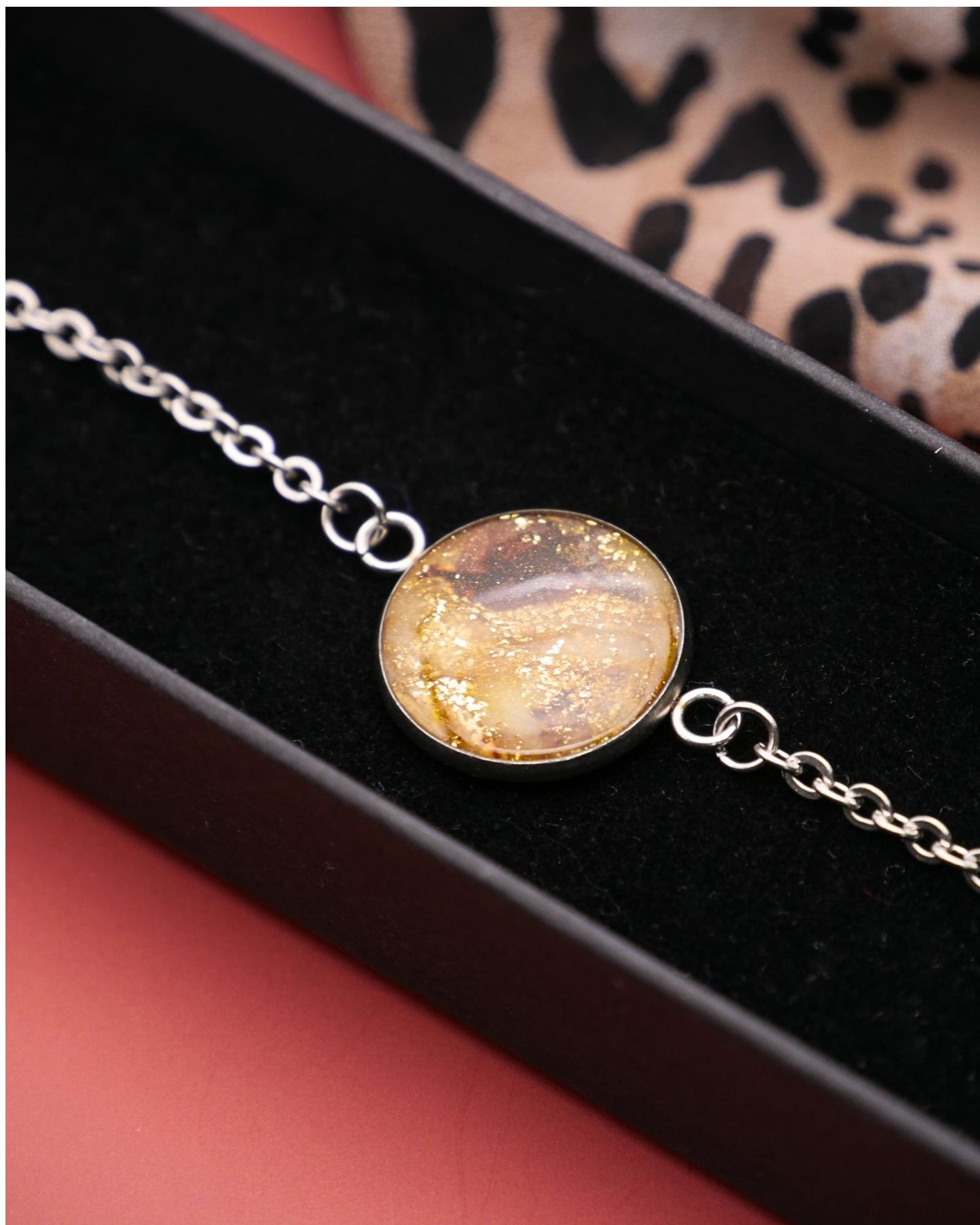 Bracelet Betsy - Marron & doré