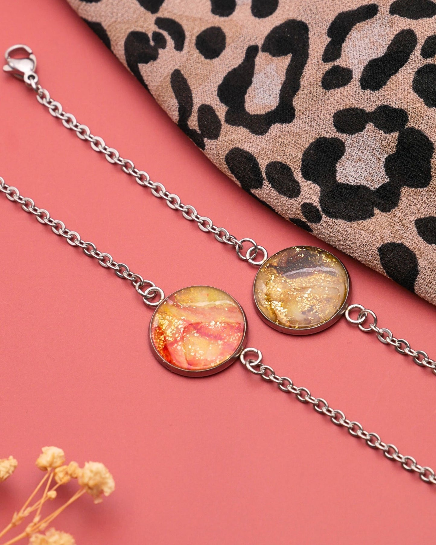 Bracelet Betsy - Marron & doré