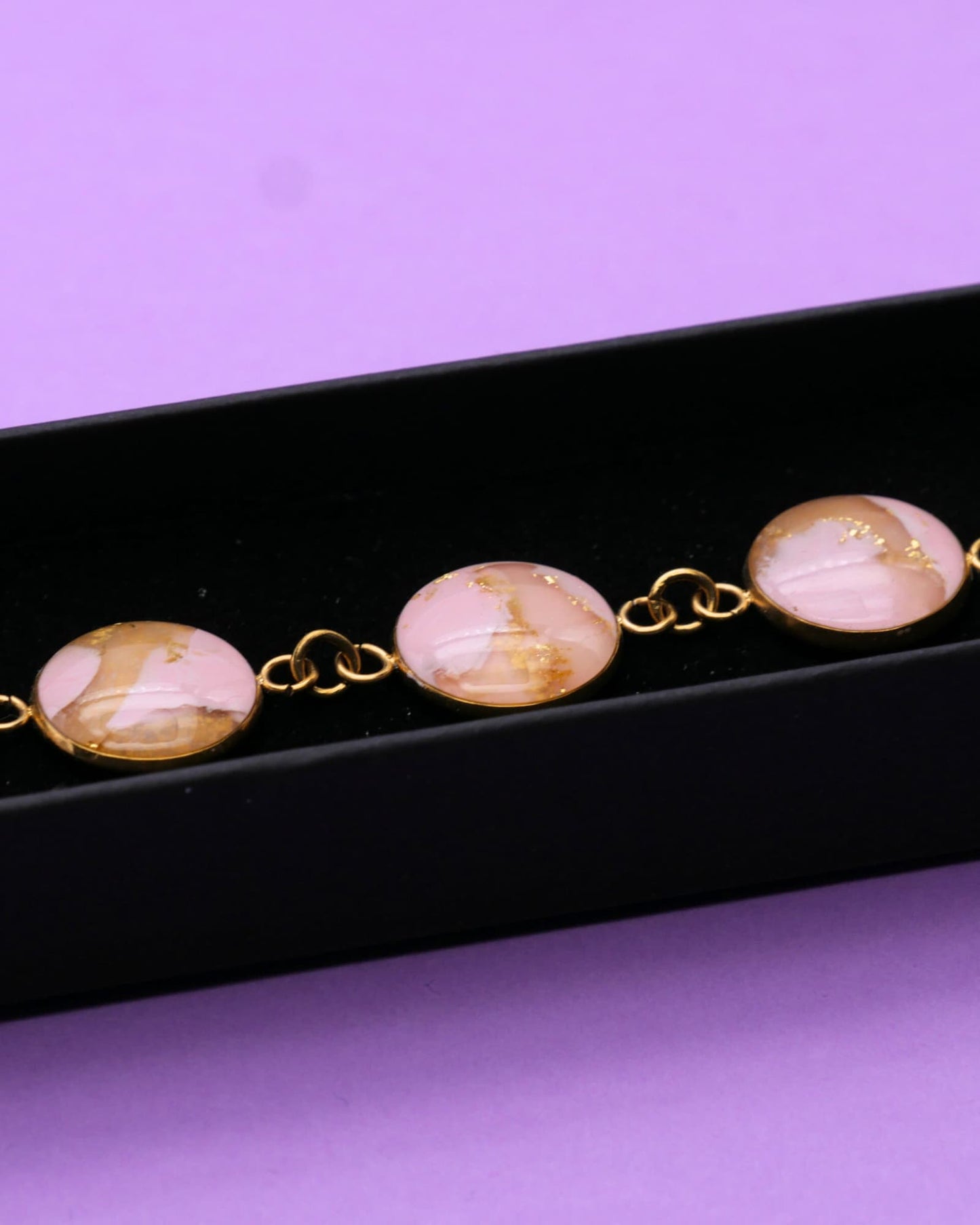 Bracelet Viviana - Rose clair