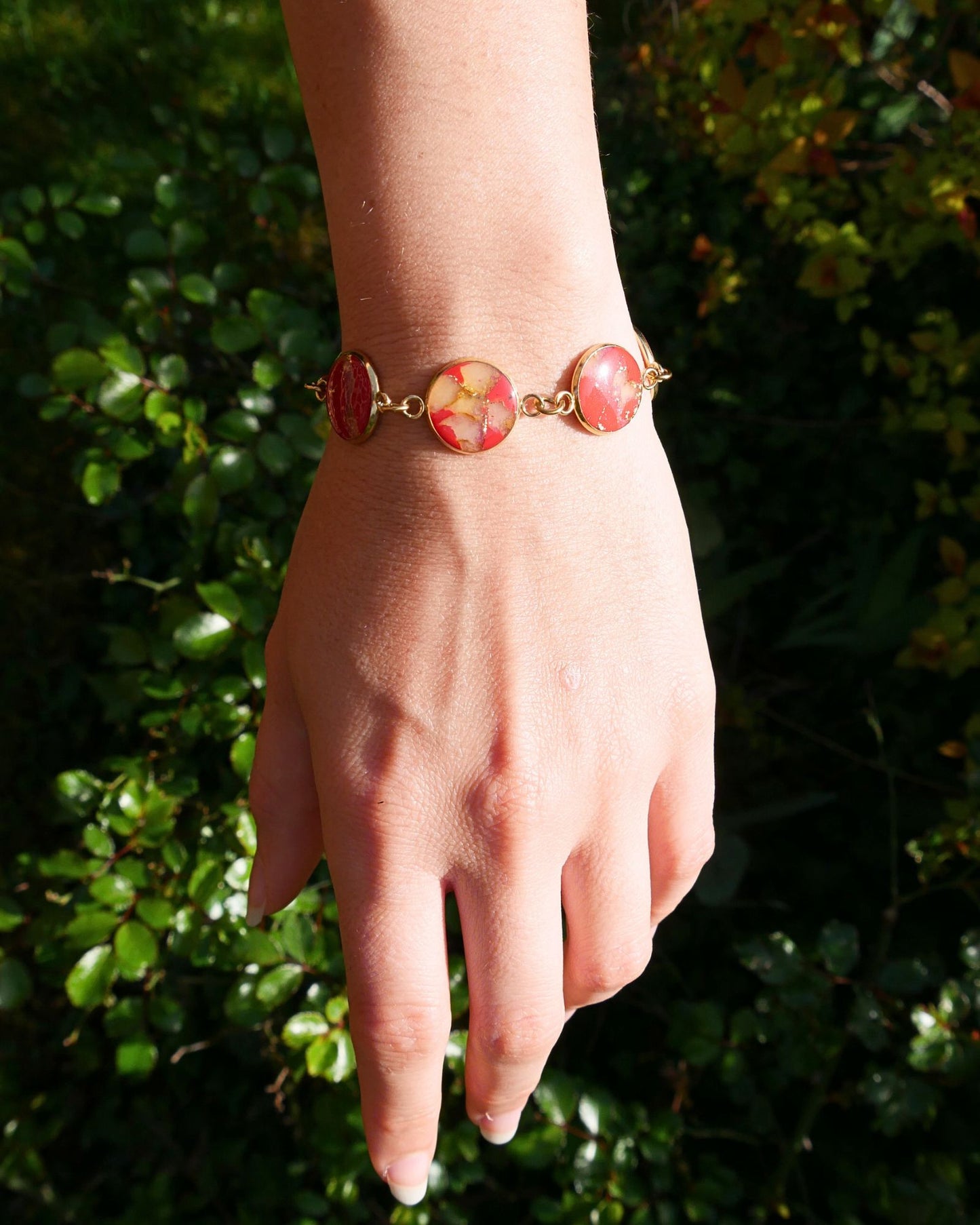 Bracelet Viviana - Rouge rouille