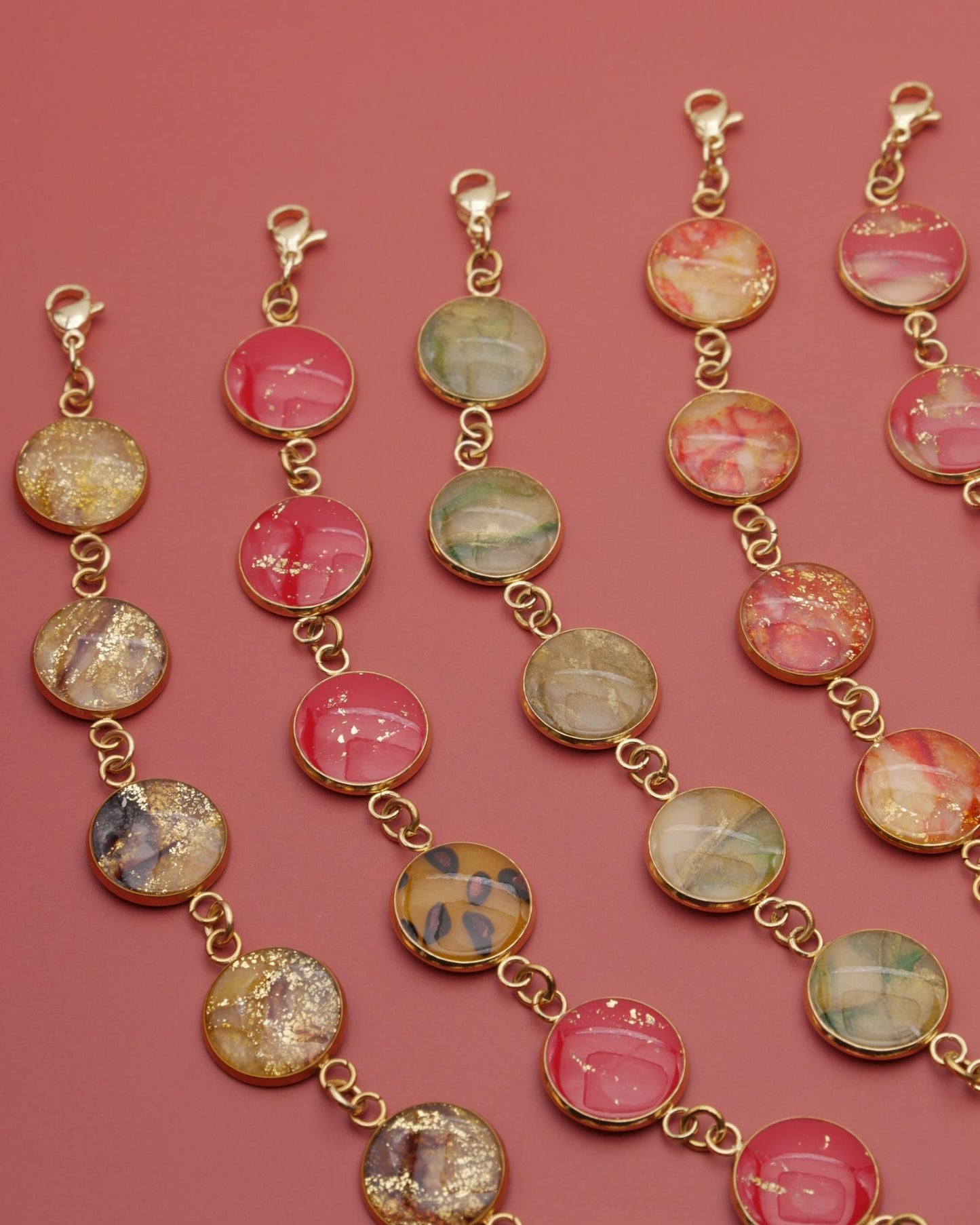 Bracelet Viviana - Rouge rouille