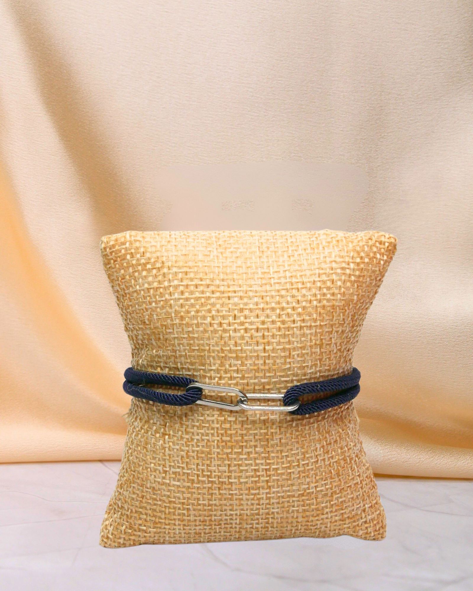 Bracelet homme corde ajustable