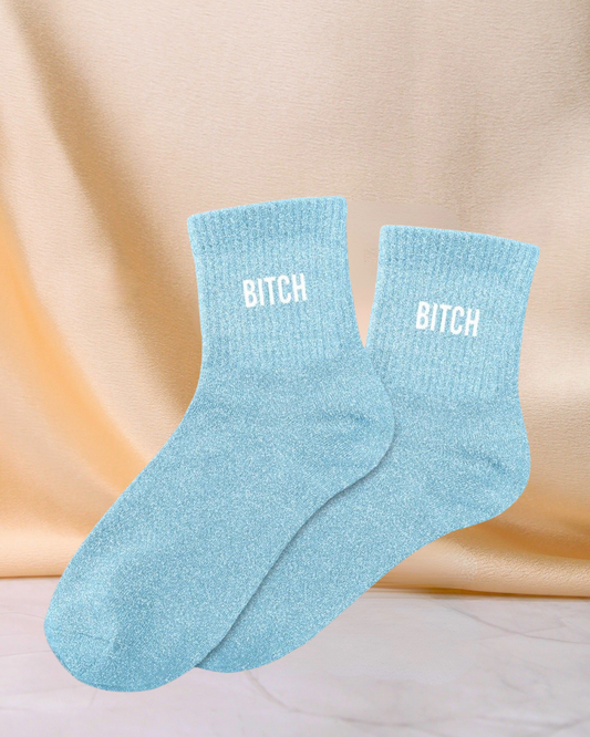 Chaussettes paillettes - Bitch 36-42