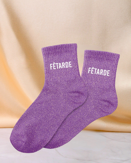 Chaussettes paillettes - Fêtarde 36-42