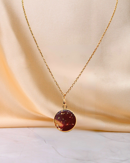 Collier Virginie - Bordeaux