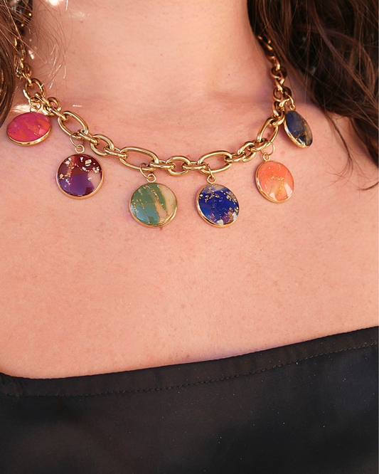 Collier à breloques - Cléa