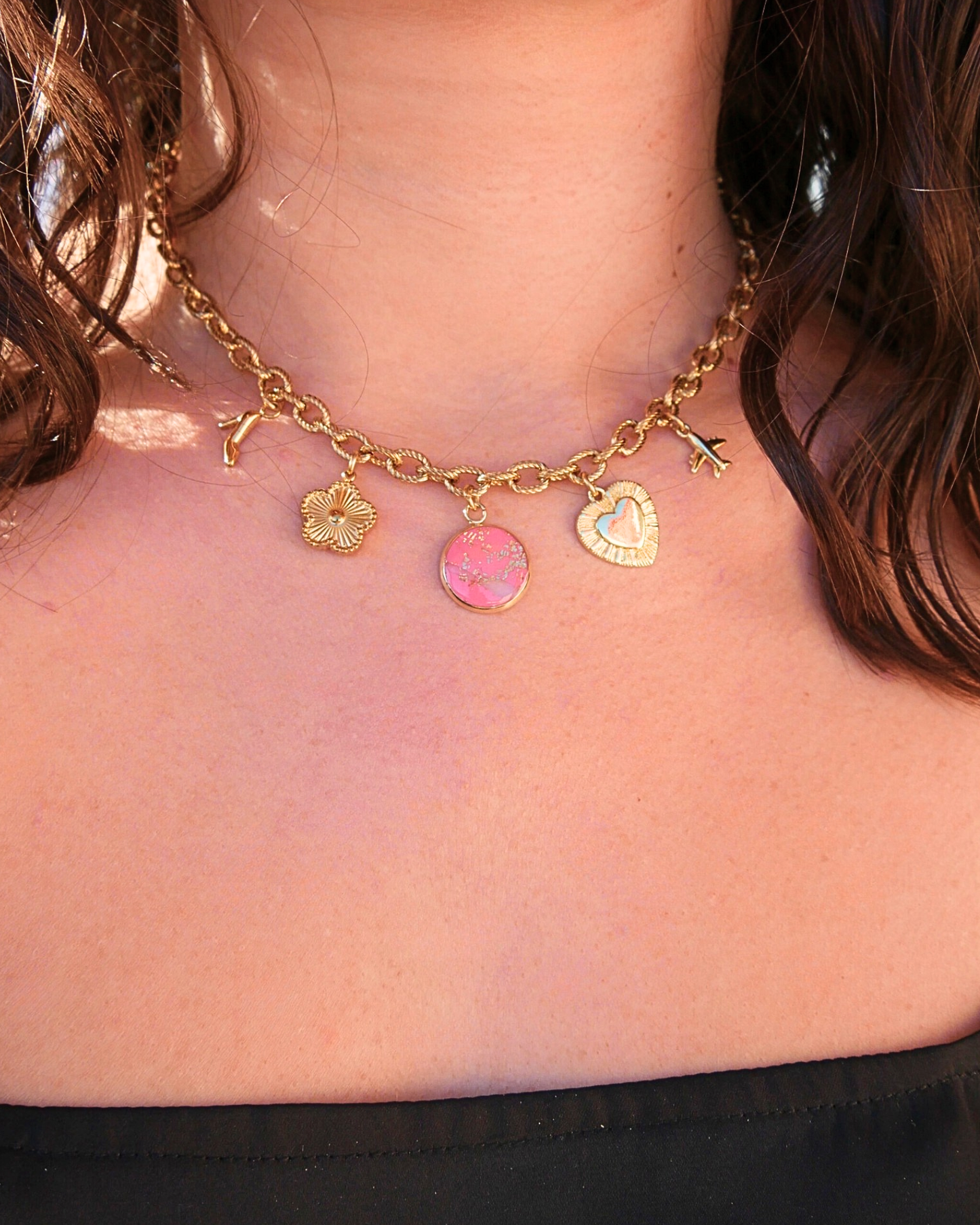 Collier à breloques - Manon
