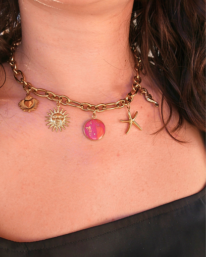 Collier à breloques - Océane