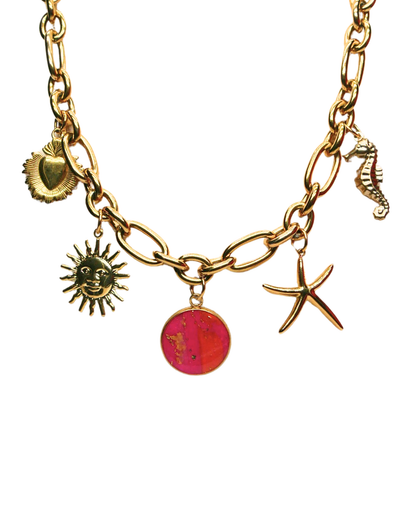 Collier à breloques - Océane