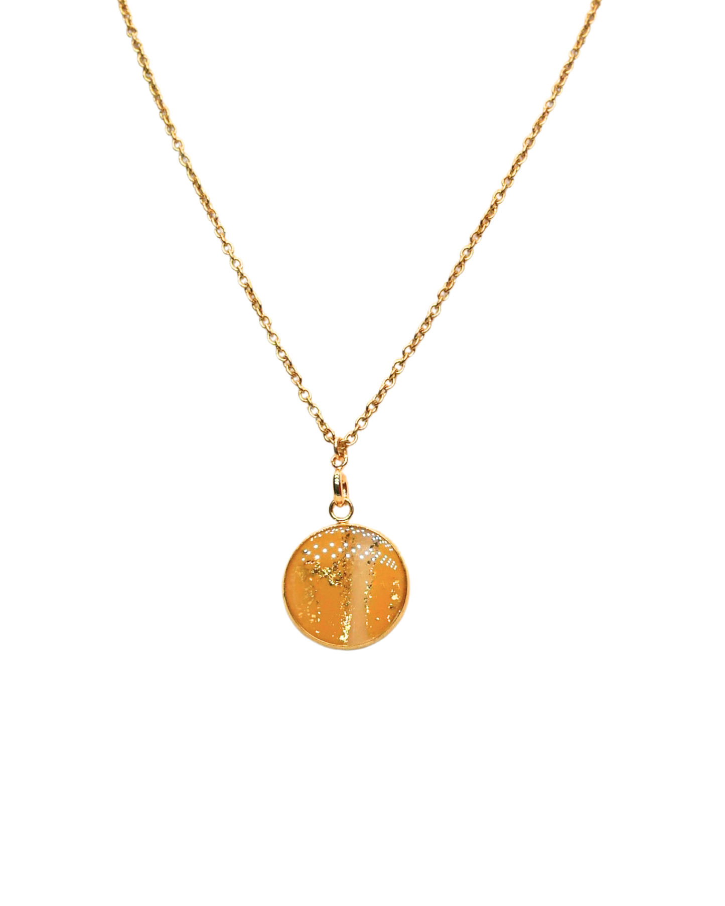 Collier Virginie - Jaune