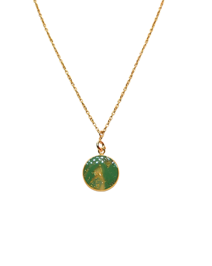 Collier Virginie - Vert