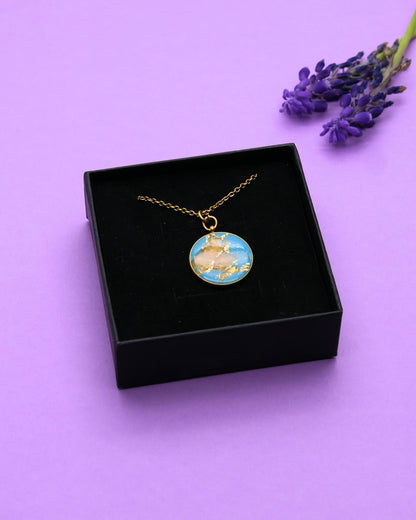 Collier Virginie - Bleu turquoise
