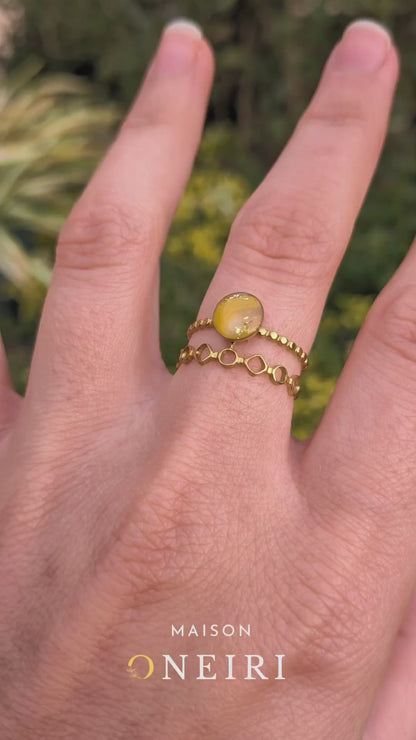 Bague Viloine - Jaune