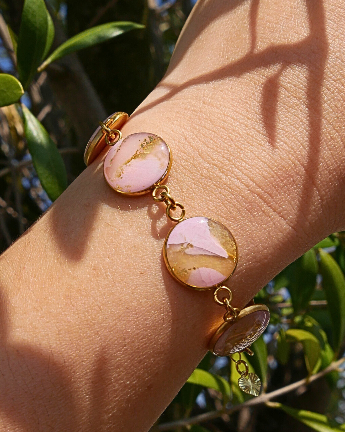 Bracelet Viviana - Rose clair